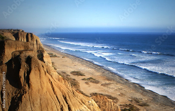 Obraz San Onofre coast looking south