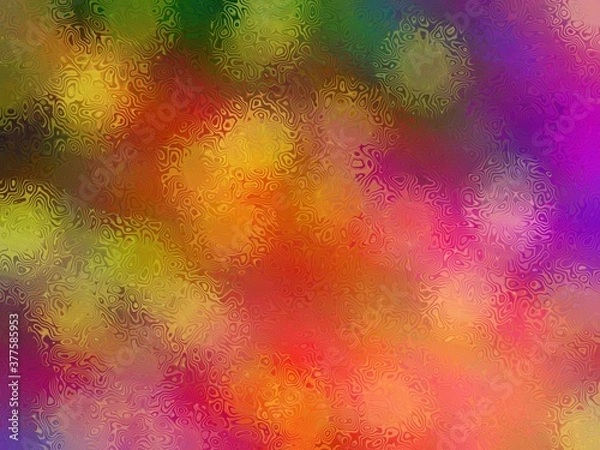 Obraz Luxury blurred abstract colorful background with circles