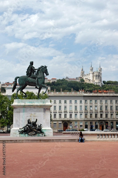Obraz Lyon – Plac Bellecour