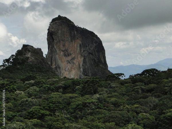 Fototapeta landscape with clouds