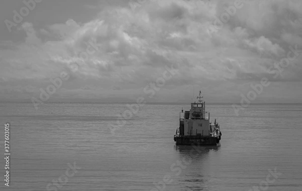 Obraz Boat on open sea