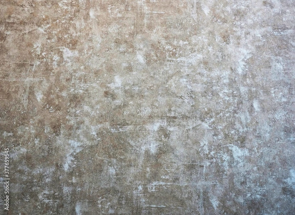 Fototapeta Patterned wallpaper glued to the wall