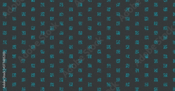 Fototapeta Abstract Color Halftone Dots generative art background illustration
