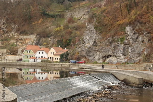 Fototapeta bridge over the river