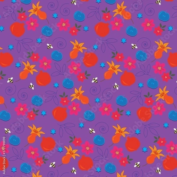 Fototapeta Rosh Hashanah composition