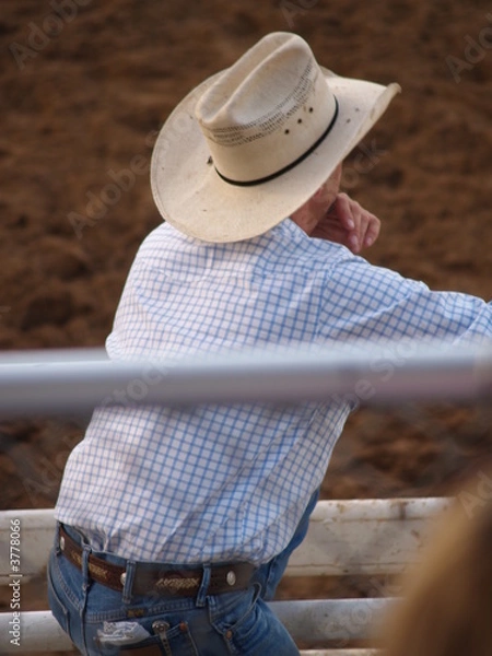 Obraz Western Rodeo Cowboy 