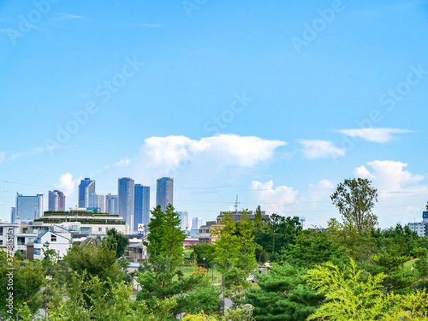 Fototapeta 【東京都】高層ビル