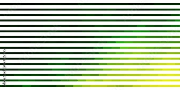 Fototapeta Dark Green, Red vector backdrop with lines. Gradient illustration with straight lines in abstract style. Smart design for your promotions.
