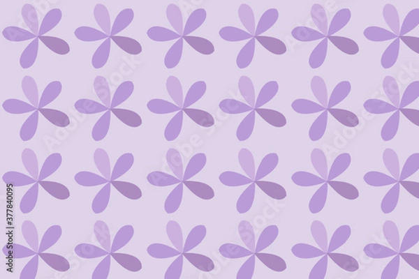 Fototapeta Simple leaf pattern design, Perfect for wallpapers and backgrounds.