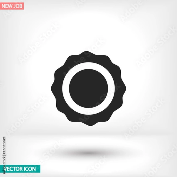 Fototapeta Award icon vector icon , lorem ipsum Flat design