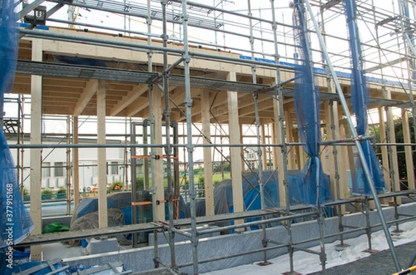 Fototapeta 建設現場