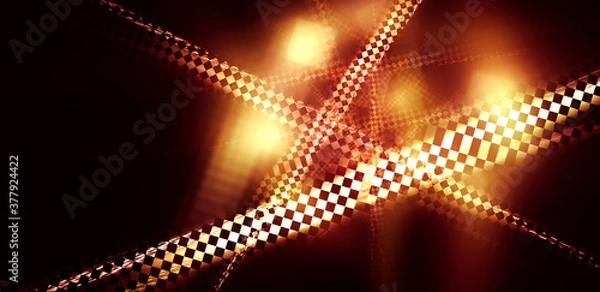 Obraz interesting geometric background. Unusual texture