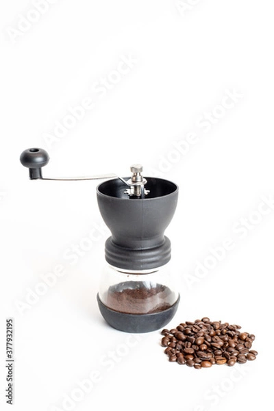 Obraz coffee grinder with coffee beans