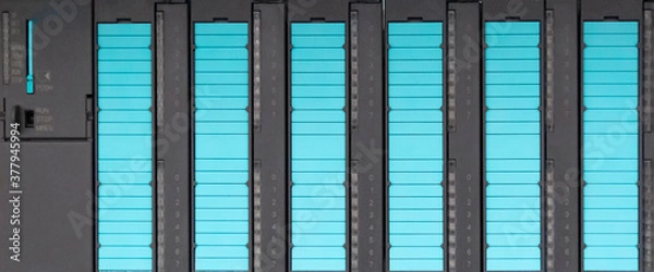 Obraz The PLC Computer Siemens, PLC programable logic controler for control device