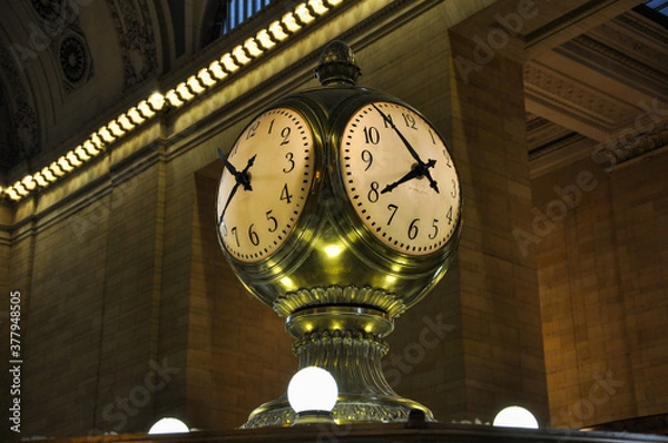 Obraz Grand Station Clock