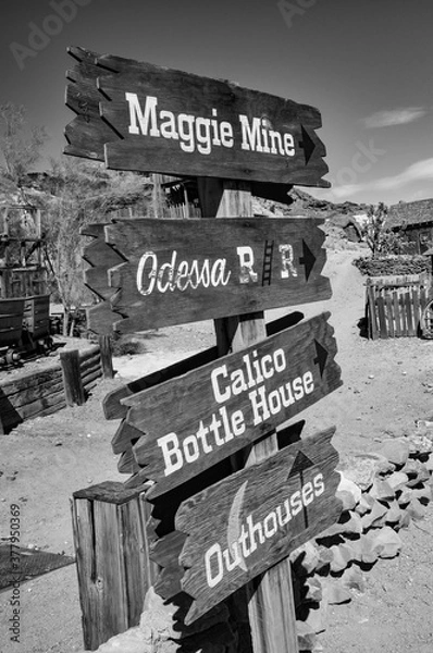 Obraz Ghost Town - Calico