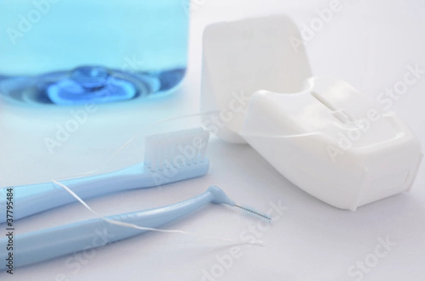 Fototapeta 歯ブラシセット