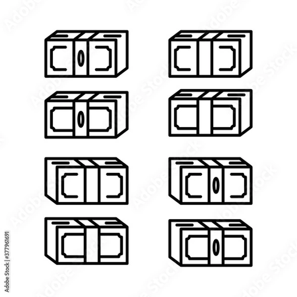 Obraz Money icon set