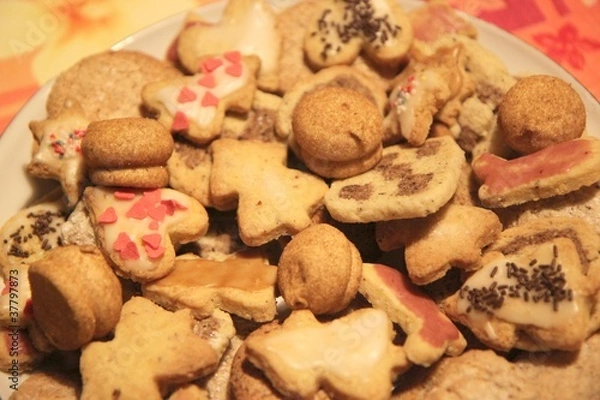 Obraz Biscuits de fêtes