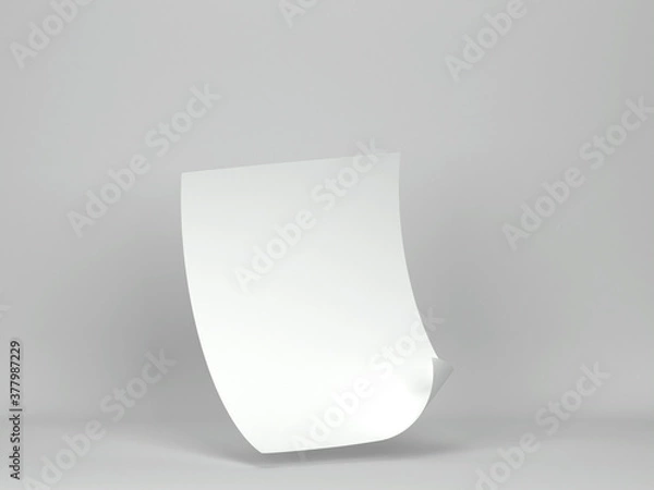 Obraz Blank paper sheet
