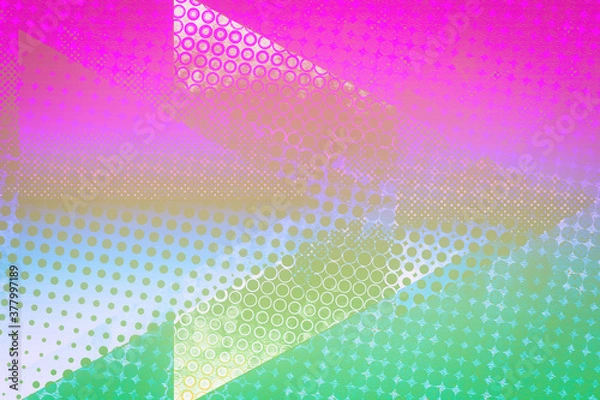 Fototapeta An abstract iridescent halftone grunge background image.