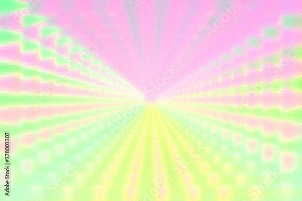 Obraz An abstract iridescent burst background image.