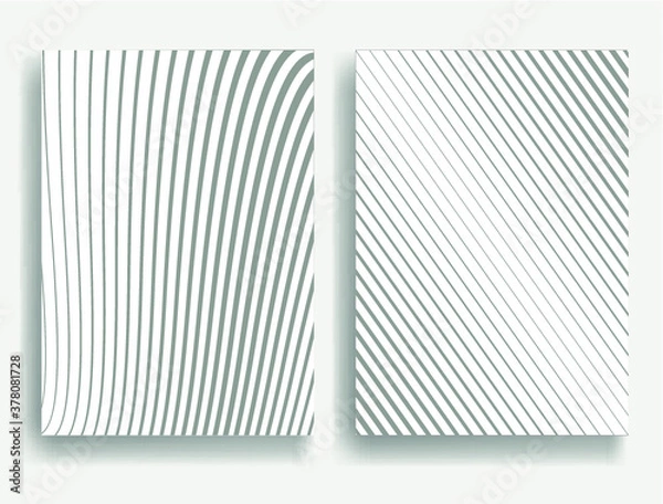 Obraz Abstract Hipster Lines Background . Vector Line Design .