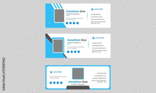 Obraz Email Signature Template 
