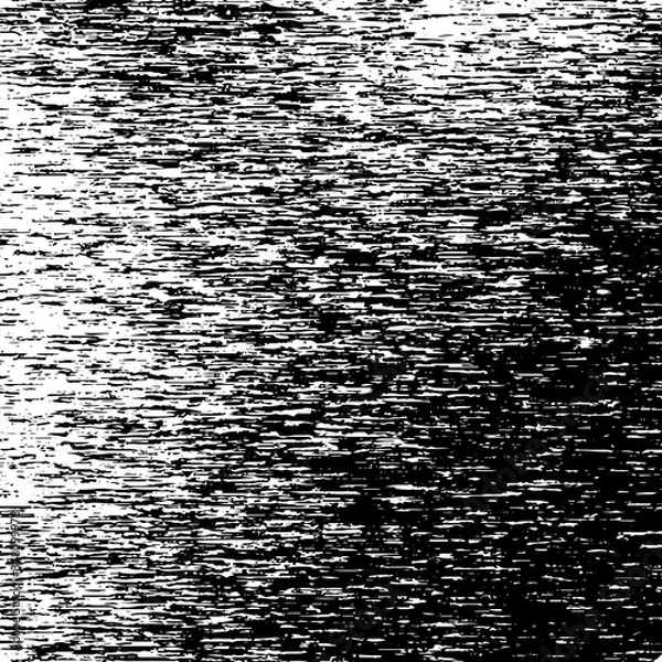 Fototapeta Abstract hatching gradient background. Broken texture explosion. Abstract vertical gradient halftone with falling bits. Rain from strokes. Vector illustration