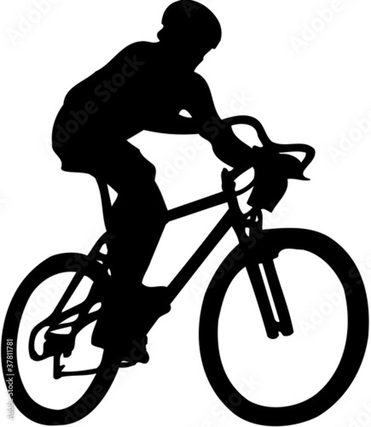 Fototapeta cyclist