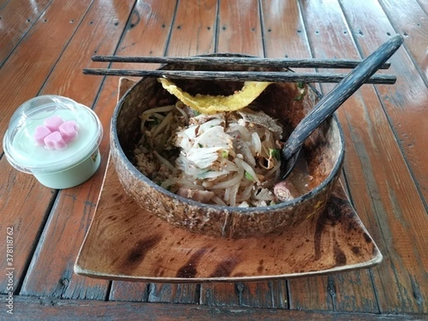 Obraz chocolate mousse dessert