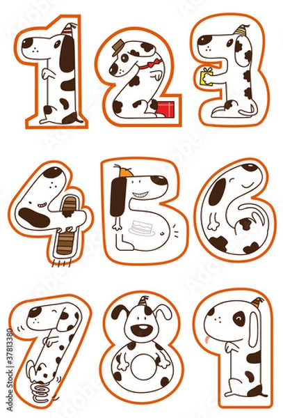 Obraz doggy 1-9