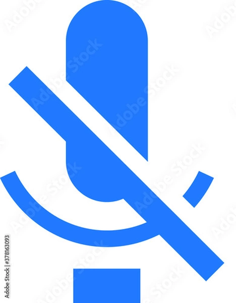 Obraz Mute icon