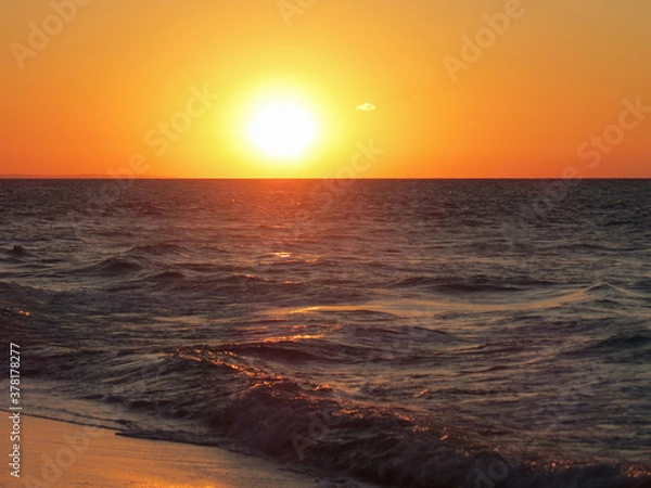 Obraz sunset over the sea