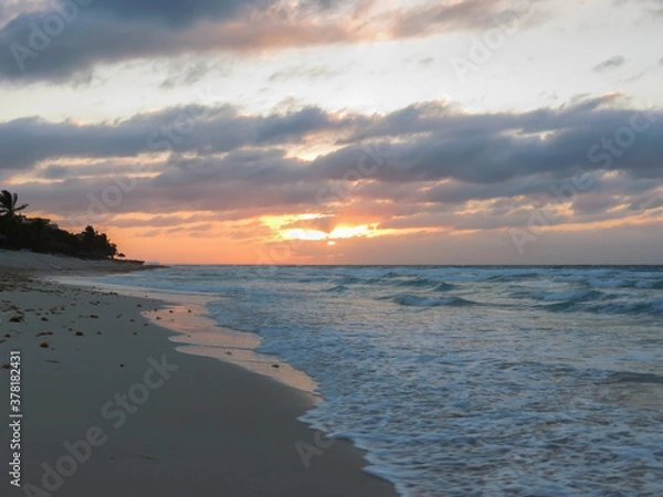 Obraz sunset at the beach