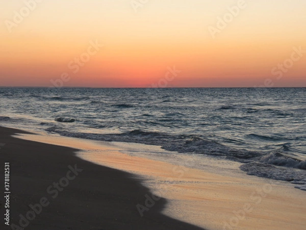 Obraz sunset on the beach