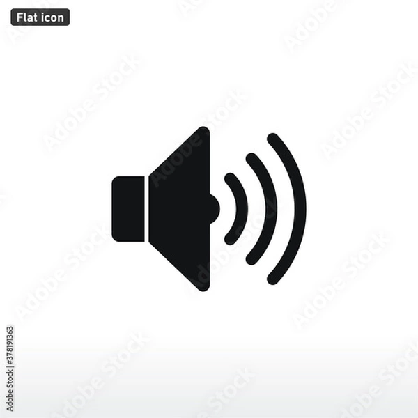 Obraz Volume icon vector eps 10