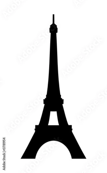 Fototapeta Tour Eiffel simple
