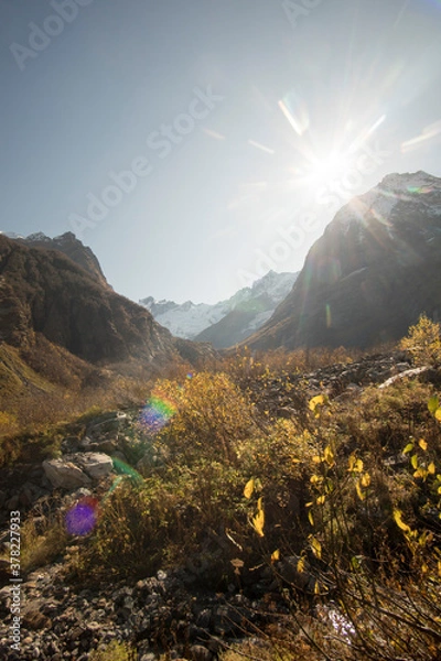 Fototapeta view from the mountain