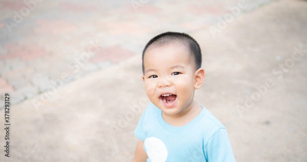 Fototapeta Boy smilling