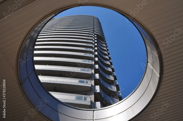 Fototapeta タワーマンション　青空
