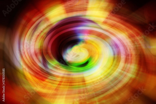 Fototapeta Light effect image on black background.