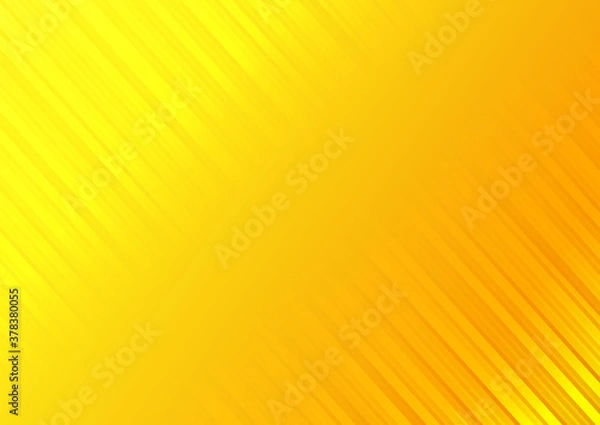 Fototapeta Abstract diagonal stripe line pattern on yellow background.