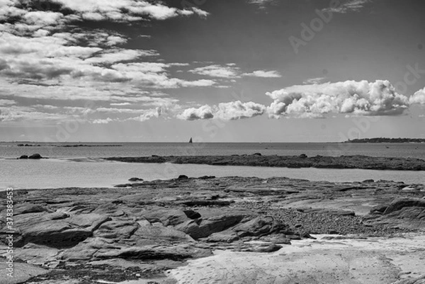 Obraz Gros nuages dans le ciel .