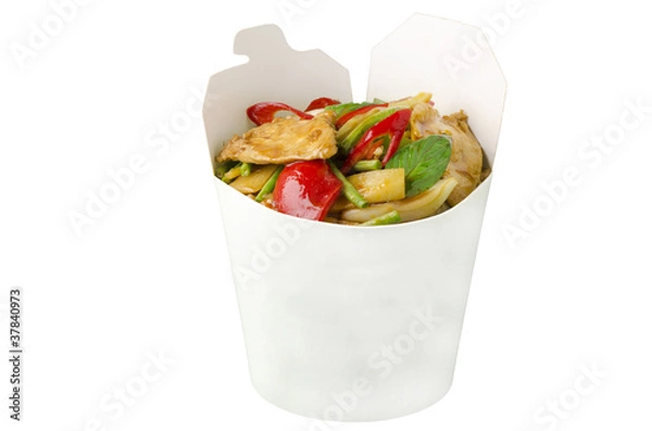 Fototapeta Wok concept