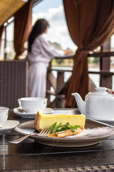 Obraz dinner in restaurant