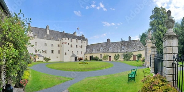 Fototapeta Traquair House -  the oldest continually inhabited house in Scotland