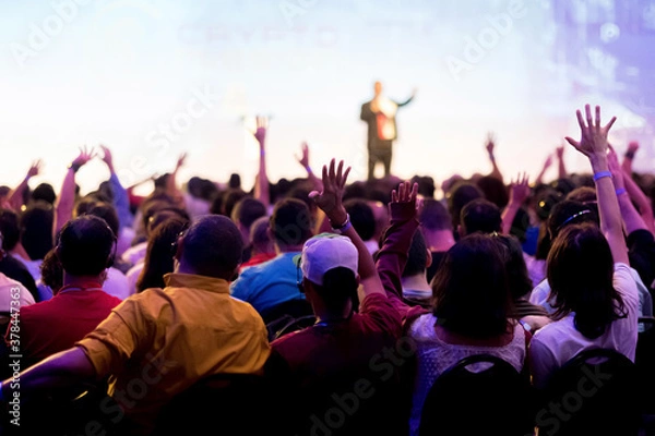 Obraz Commercial Event Stage and Audience