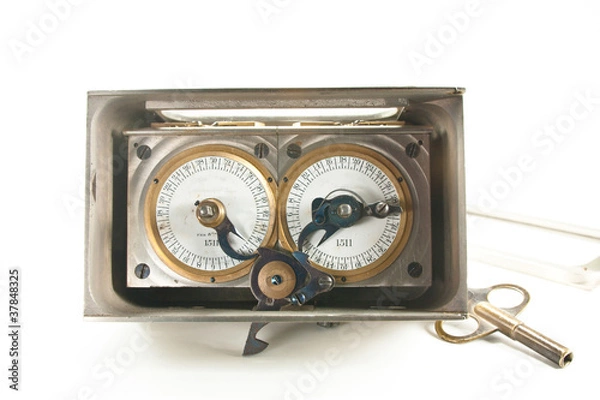 Fototapeta Lock Chronometer opened