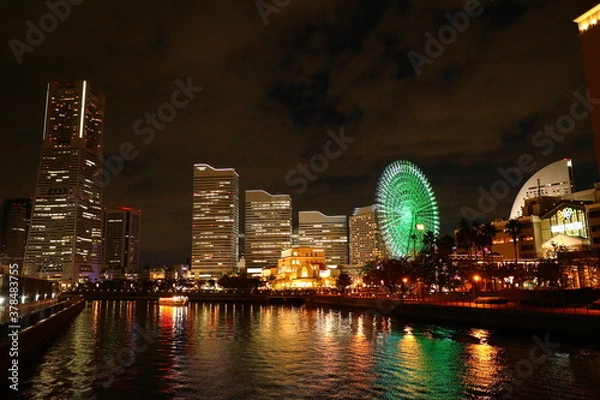 Fototapeta 横浜の夜景